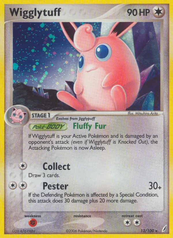 Wigglytuff · Crystal Guardians 13/100