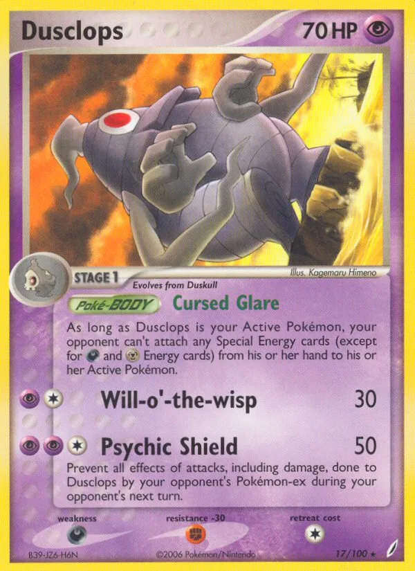 Dusclops · Crystal Guardians 17/100