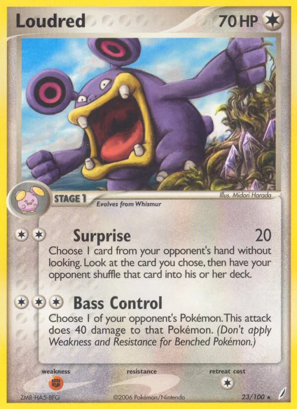 Loudred · Crystal Guardians 23/100