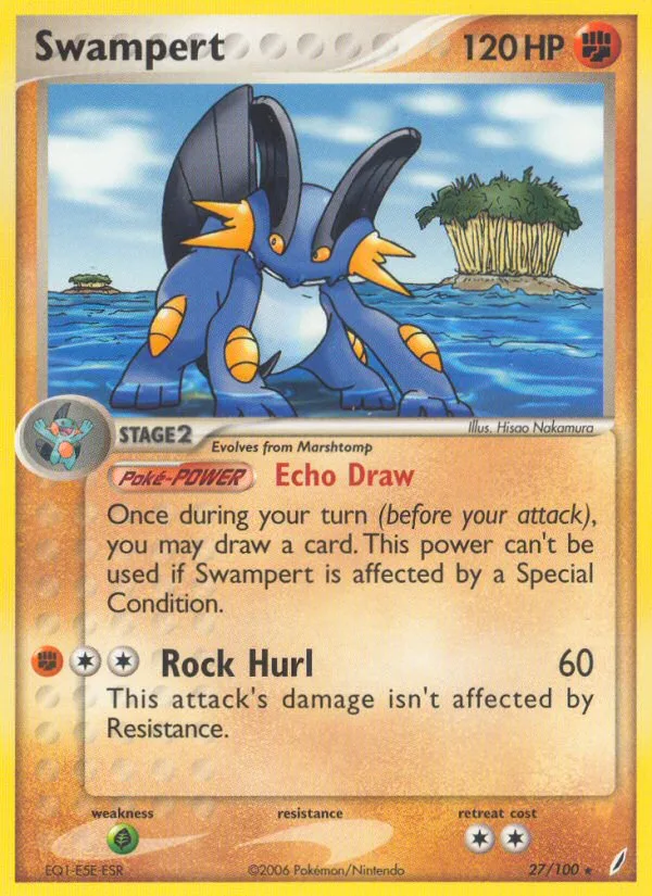 Swampert · Crystal Guardians 27/100