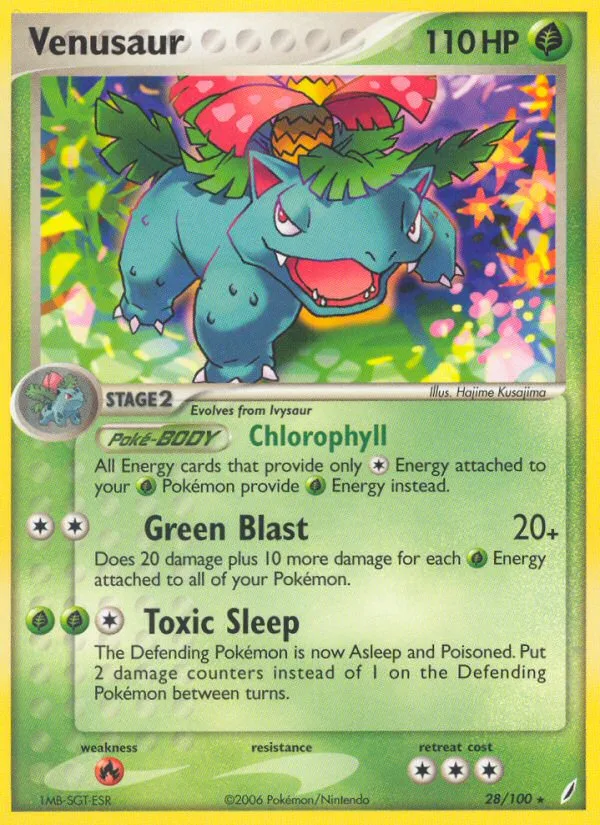 Venusaur · Crystal Guardians 28/100