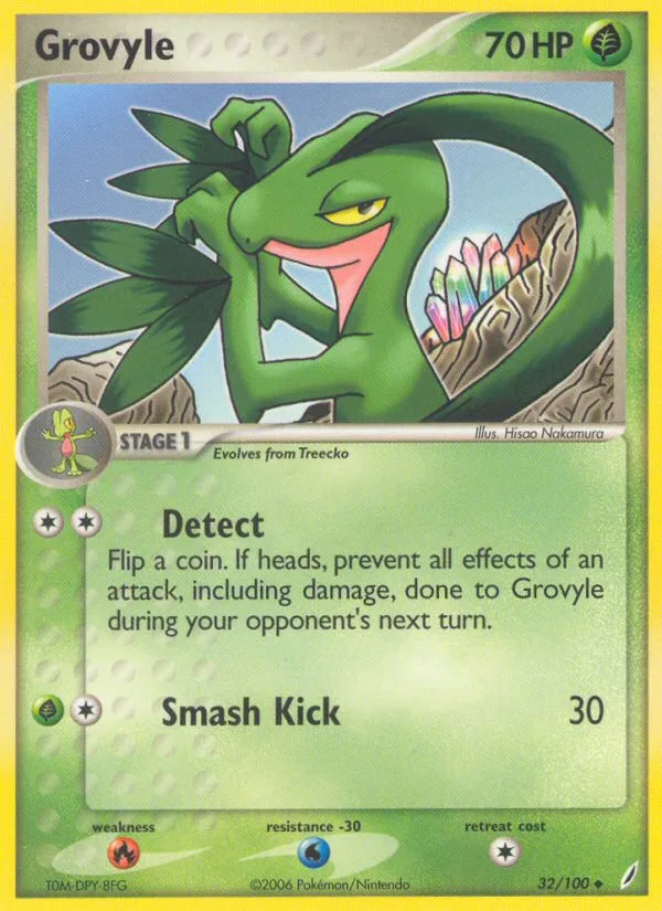 Grovyle · Crystal Guardians 32/100