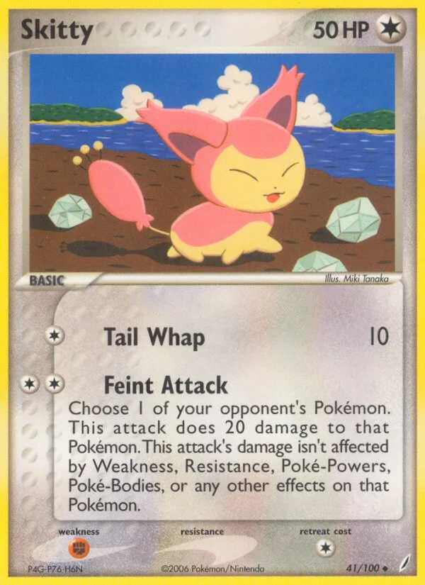 Skitty · Crystal Guardians 41/100
