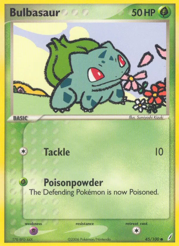 Bulbasaur · Crystal Guardians 45/100