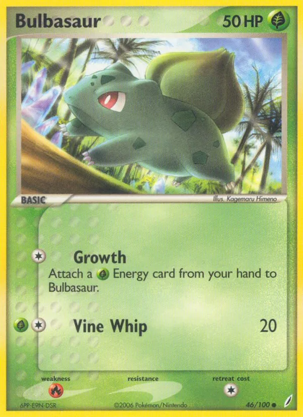 Bulbasaur · Crystal Guardians 46/100