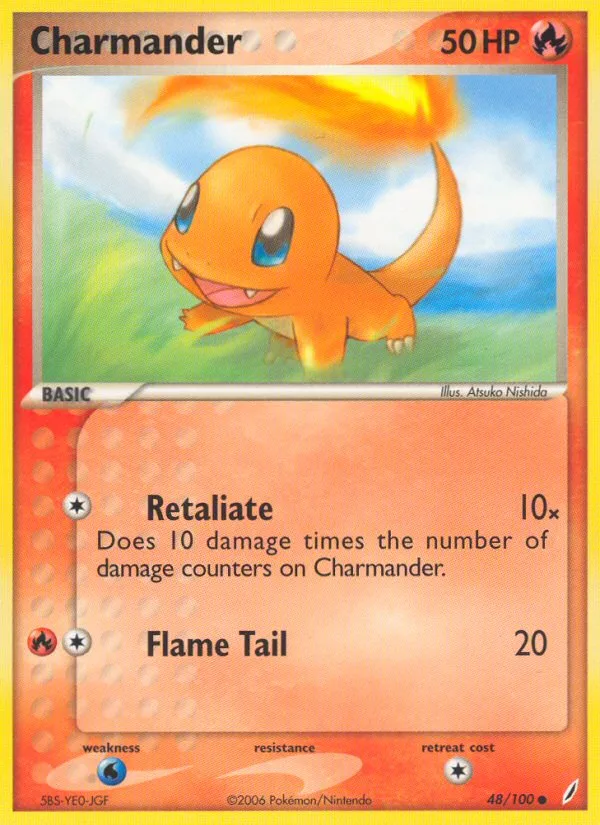 Charmander · Crystal Guardians 48/100