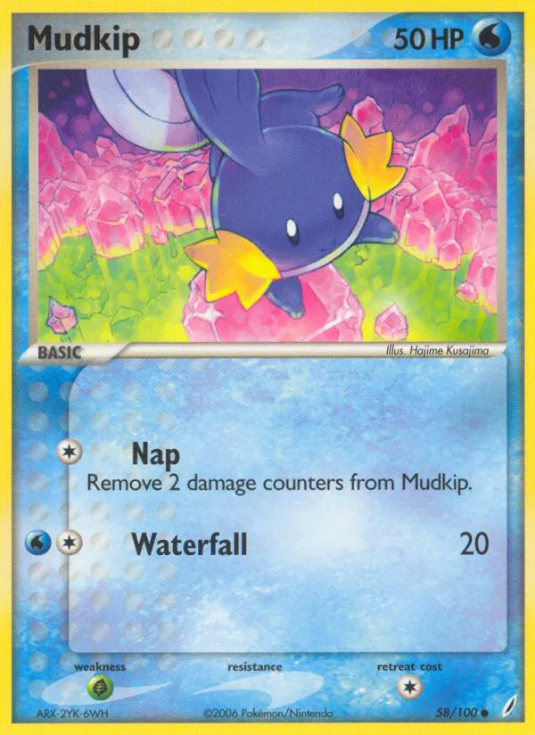 Mudkip · Crystal Guardians 58/100