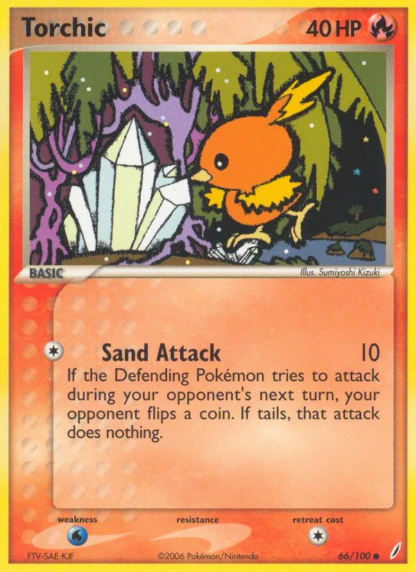 Torchic · Crystal Guardians 66/100