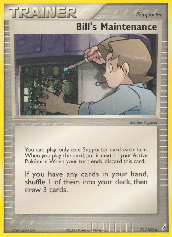 Bill's Maintenance · Crystal Guardians 71/100