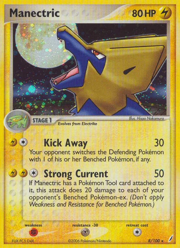 Manectric · Crystal Guardians 8/100