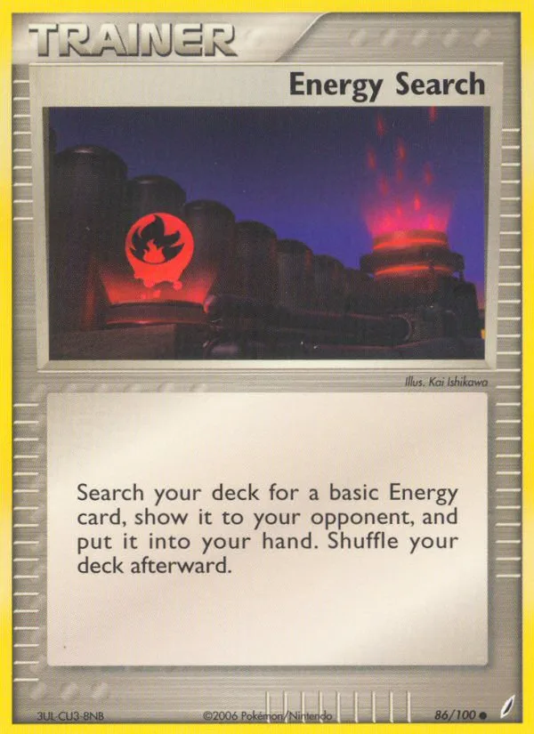 Energy Search · Crystal Guardians 86/100