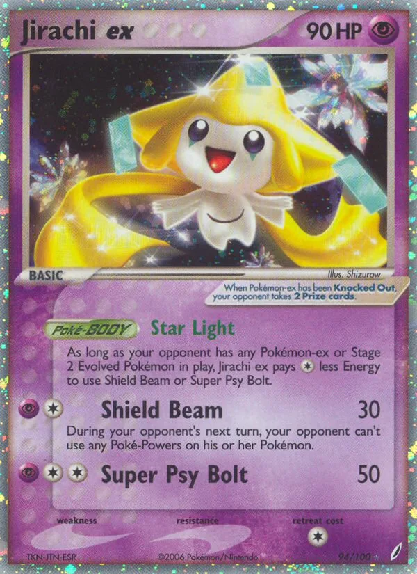 Jirachi ex · Crystal Guardians 94/100
