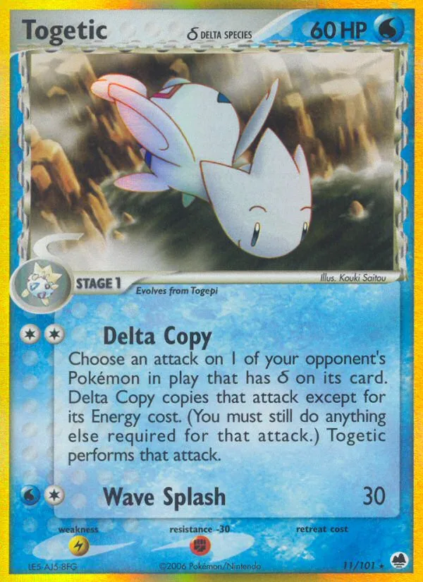 Togetic δ · Dragon Frontiers 11/101