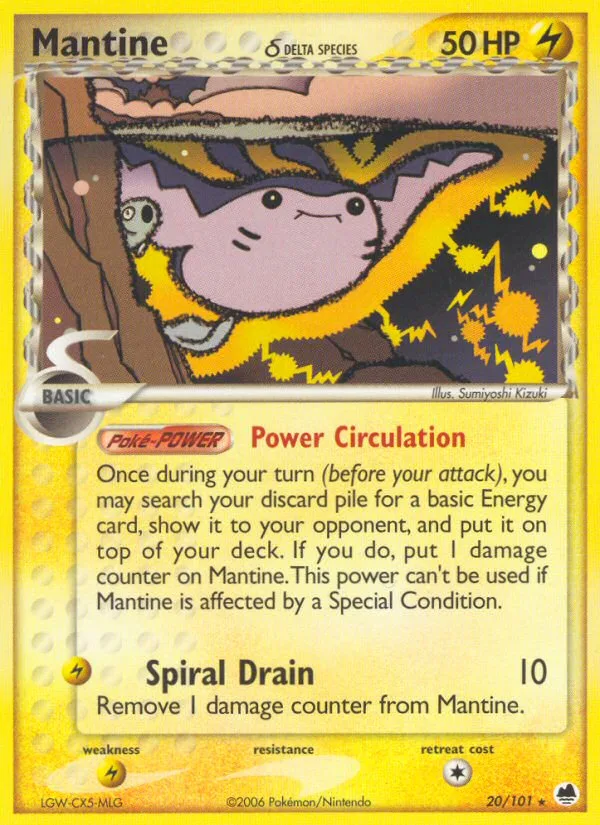 Mantine δ · Dragon Frontiers 20/101