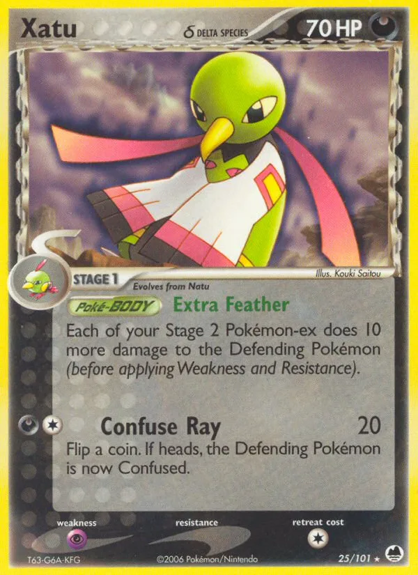 Xatu δ · Dragon Frontiers 25/101