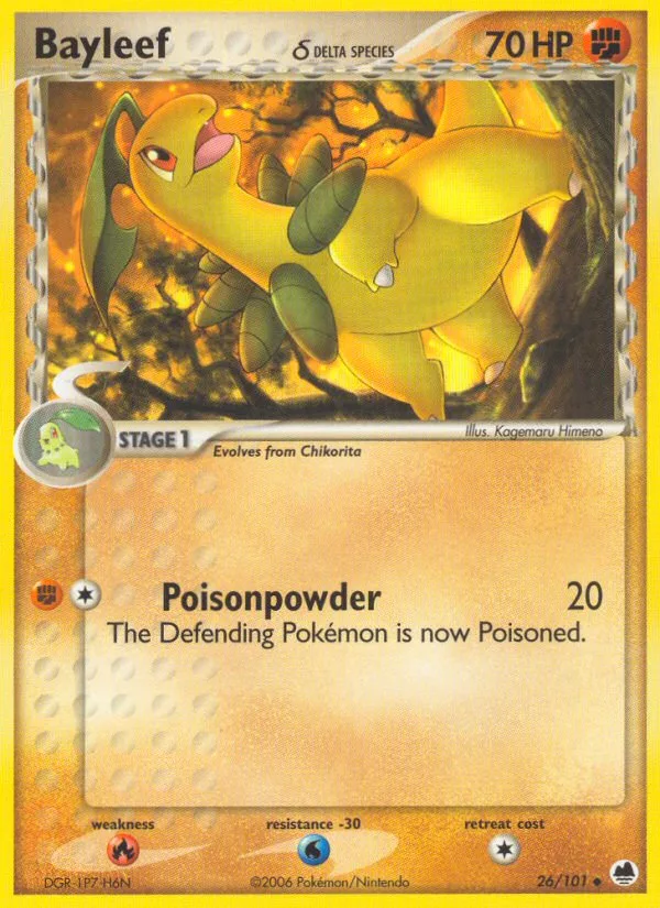 Bayleef δ · Dragon Frontiers 26/101
