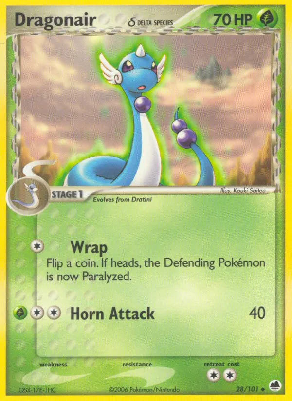 Dragonair δ · Dragon Frontiers 28/101