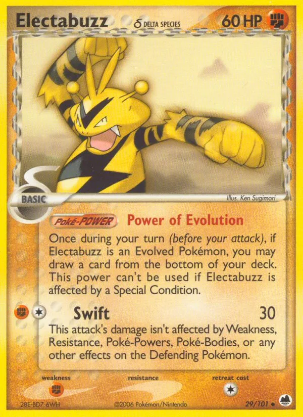 Electabuzz δ · Dragon Frontiers 29/101