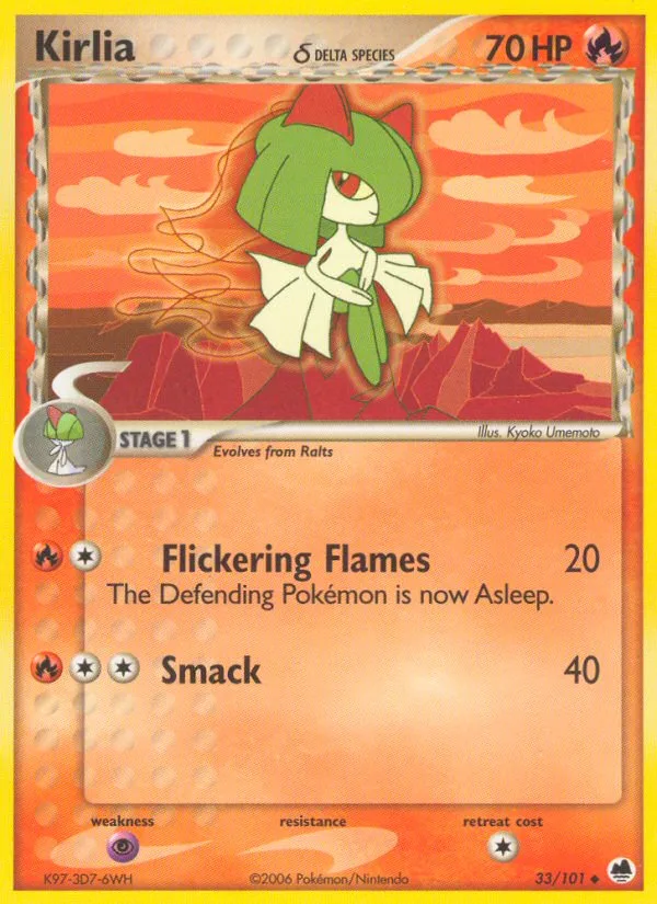Kirlia δ · Dragon Frontiers 33/101