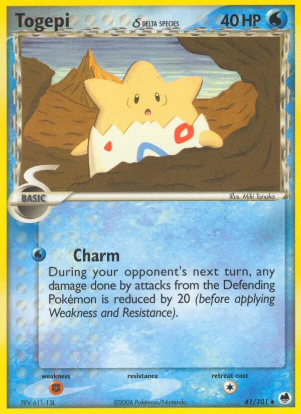Togepi δ · Dragon Frontiers 41/101