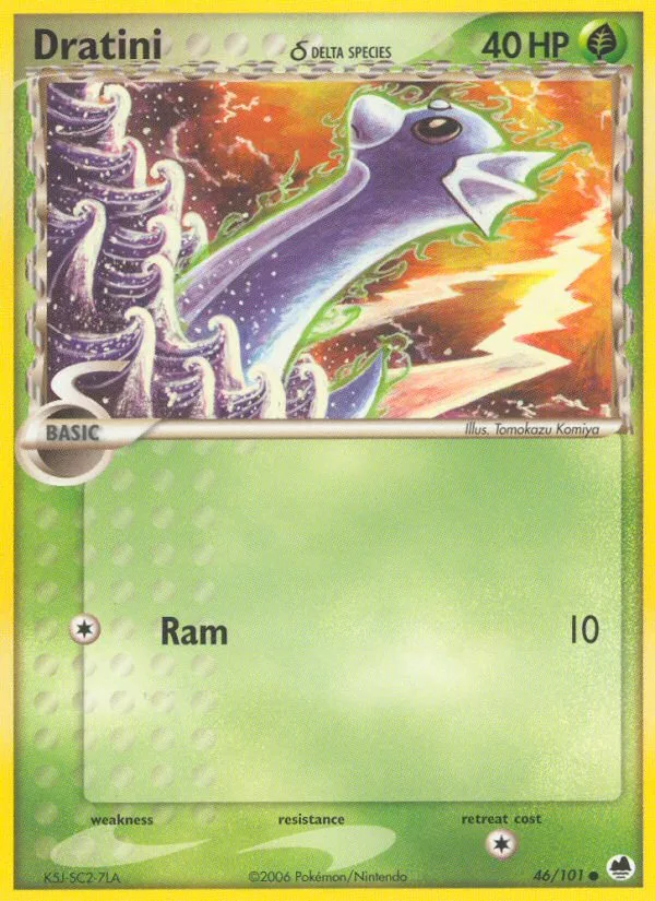 Dratini δ · Dragon Frontiers 46/101