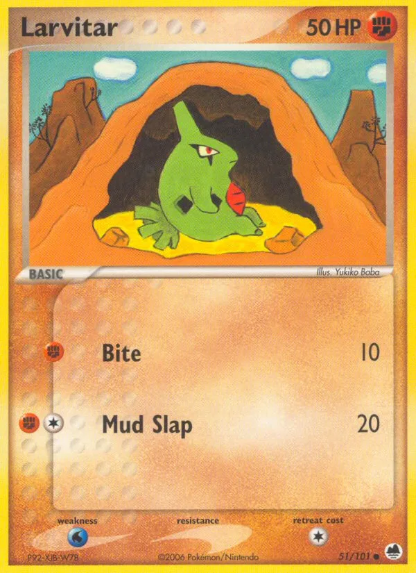 Larvitar · Dragon Frontiers 51/101