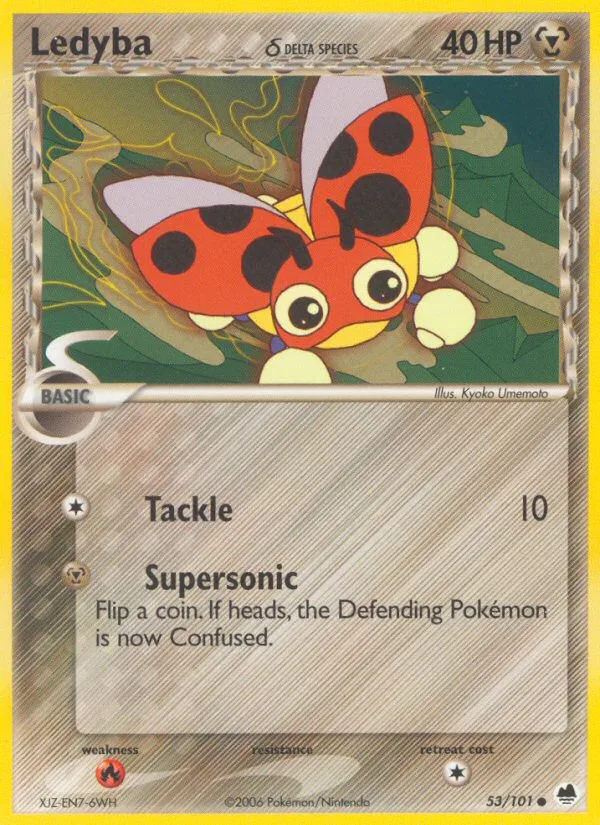 Ledyba δ · Dragon Frontiers 53/101
