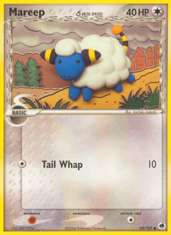 Mareep δ · Dragon Frontiers 54/101