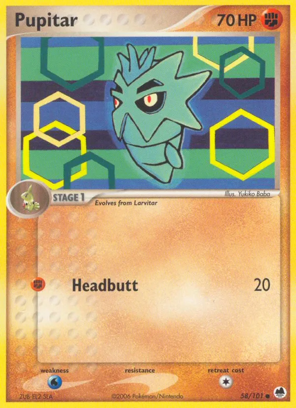 Pupitar · Dragon Frontiers 58/101