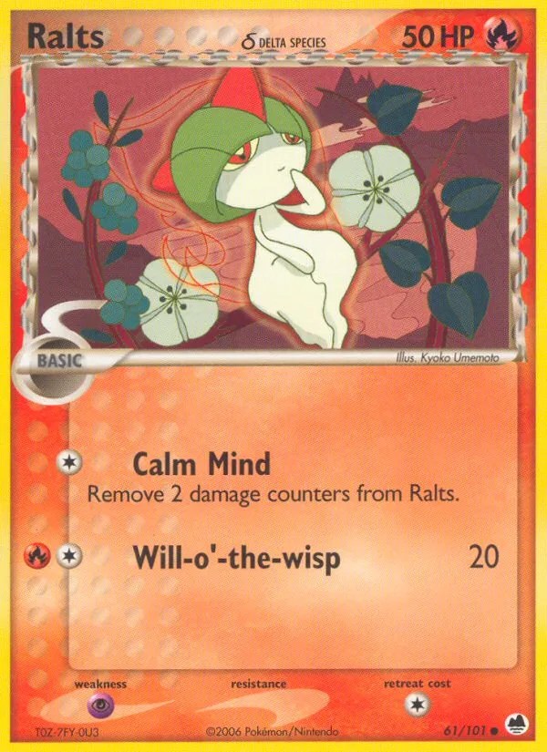 Ralts δ · Dragon Frontiers 61/101
