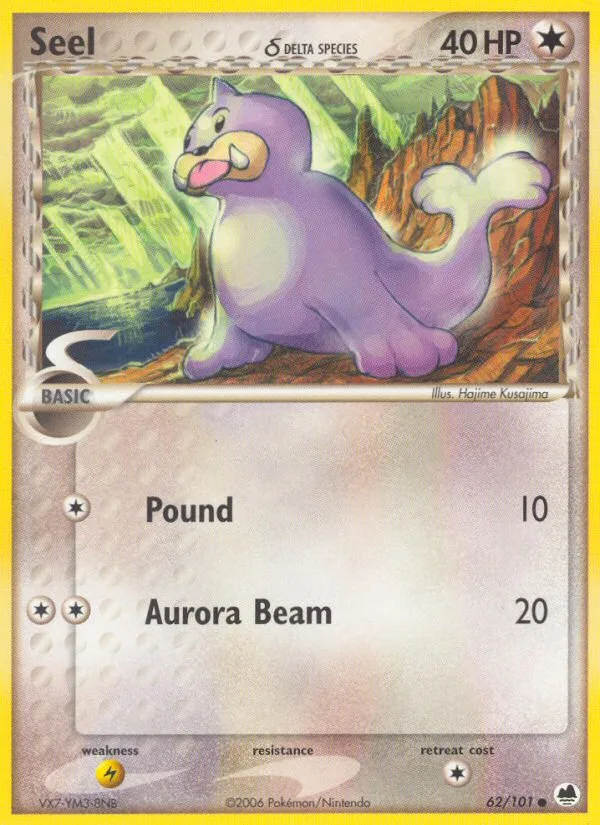 Seel δ · Dragon Frontiers 62/101
