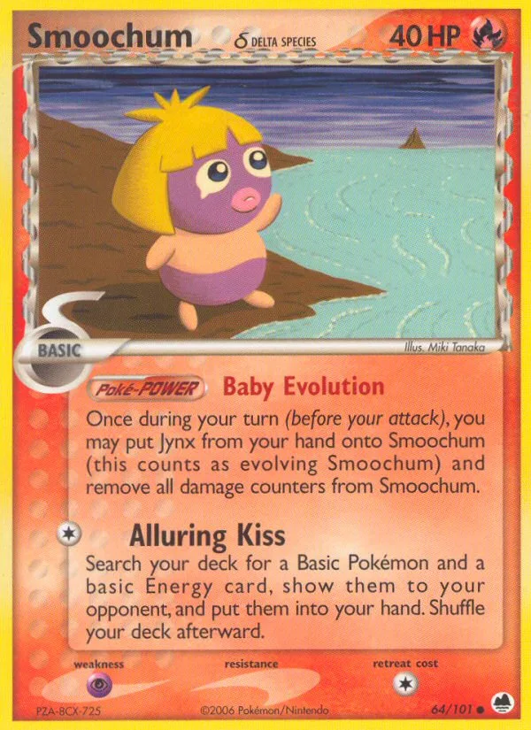 Smoochum δ · Dragon Frontiers 64/101