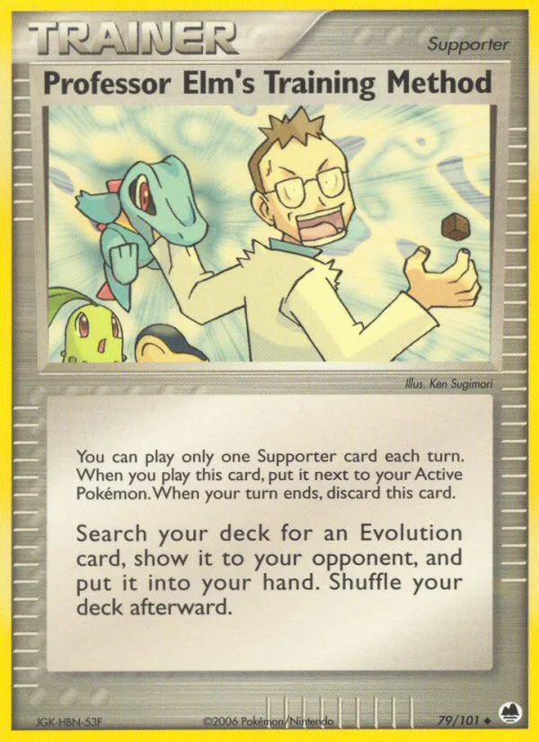 Professor Elm's Training Method · Dragon Frontiers 79/101
