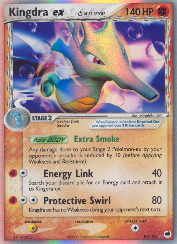 Kingdra ex δ · Dragon Frontiers 94/101