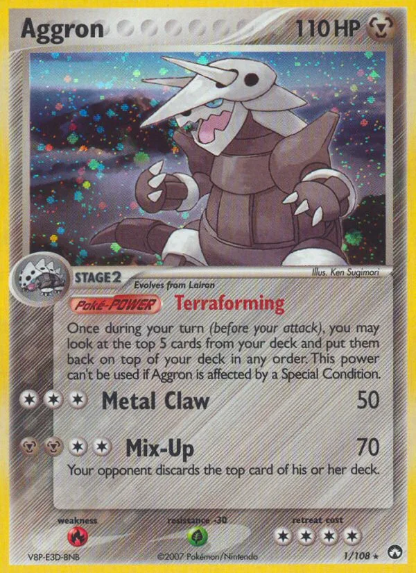Aggron · Power Keepers 1/108