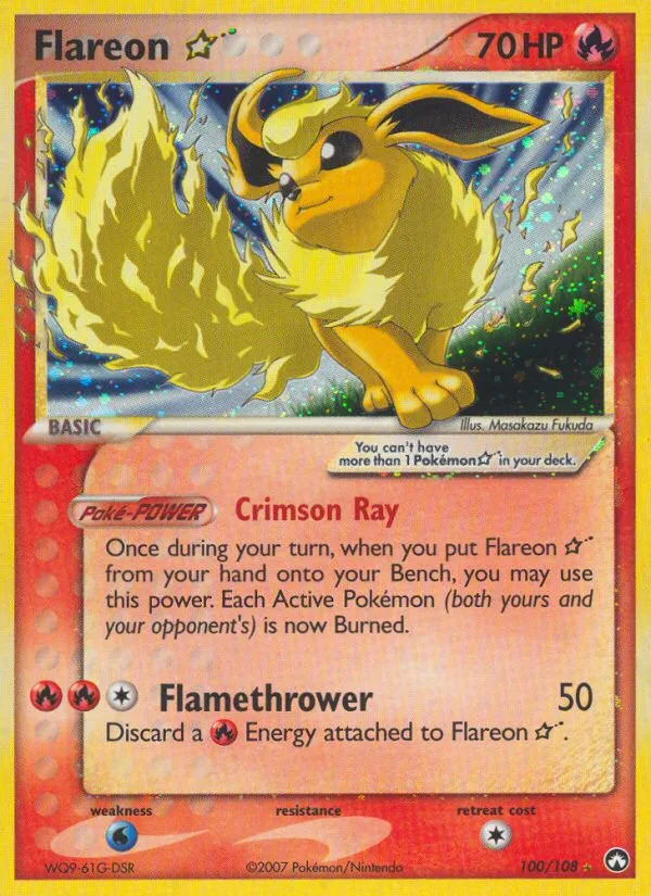 Flareon ☆ · Power Keepers 100/108