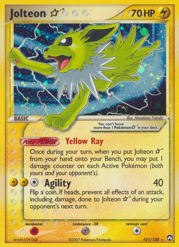 Jolteon ☆ · Power Keepers 101/108