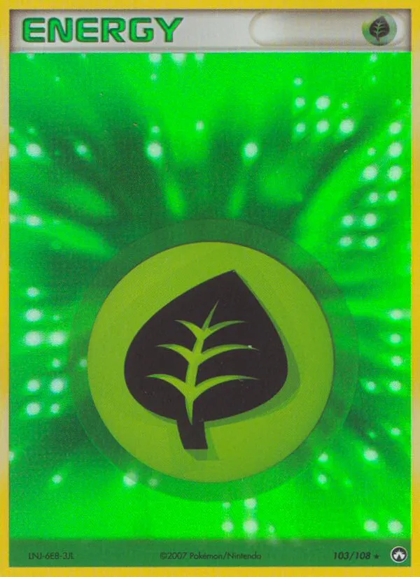 Grass Energy · Power Keepers 103/108
