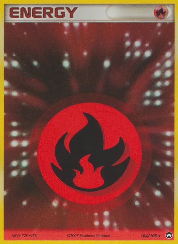 Fire Energy · Power Keepers 104/108