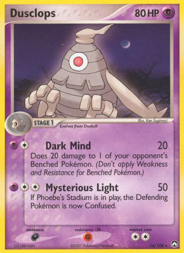Dusclops · Power Keepers 14/108