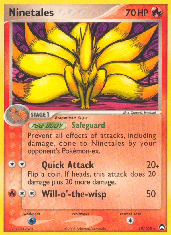 Ninetales · Power Keepers 19/108