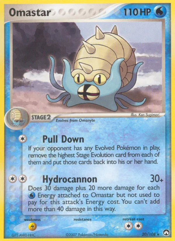 Omastar · Power Keepers 20/108