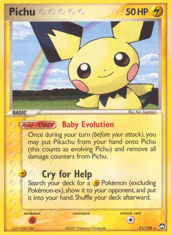 Pichu · Power Keepers 21/108