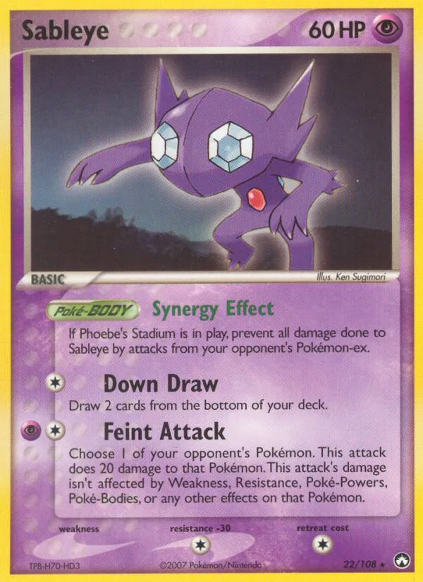 Sableye · Power Keepers 22/108