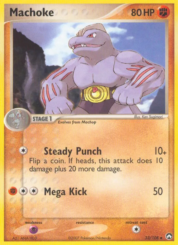 Machoke · Power Keepers 33/108
