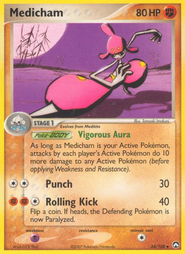 Medicham · Power Keepers 34/108