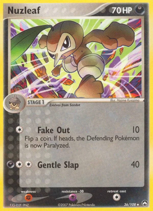 Nuzleaf · Power Keepers 36/108