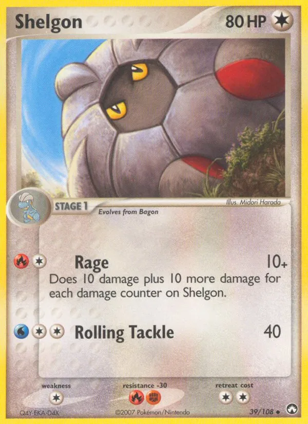Shelgon · Power Keepers 39/108