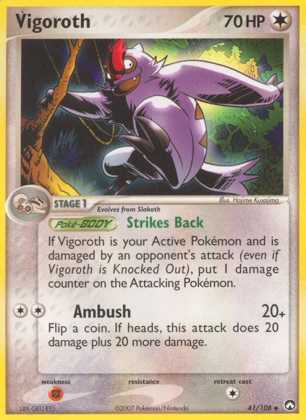 Vigoroth · Power Keepers 41/108