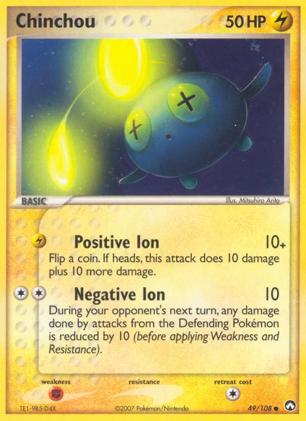 Chinchou · Power Keepers 49/108